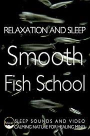 Relaxation and Sleep Smooth fish school Sleep Sounds and Video Calming Nature for Healing Mind