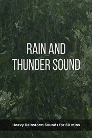 Rain and Thunder Sound - Heavy Rainstorm Sounds for 60 mins