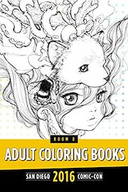 The Cult of adult coloring books: SDCC 2016