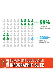 Powerpoint slide design - Infographic Slide