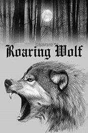 Drawing of a Roaring Wolf