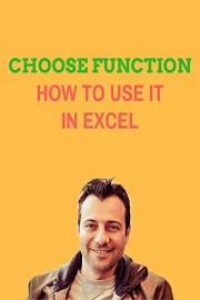 How to use Excel CHOOSE Function in Dashboards