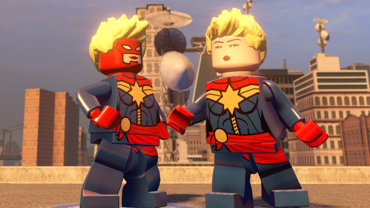 LEGO Captain Marvel DLC Pack Gameplay