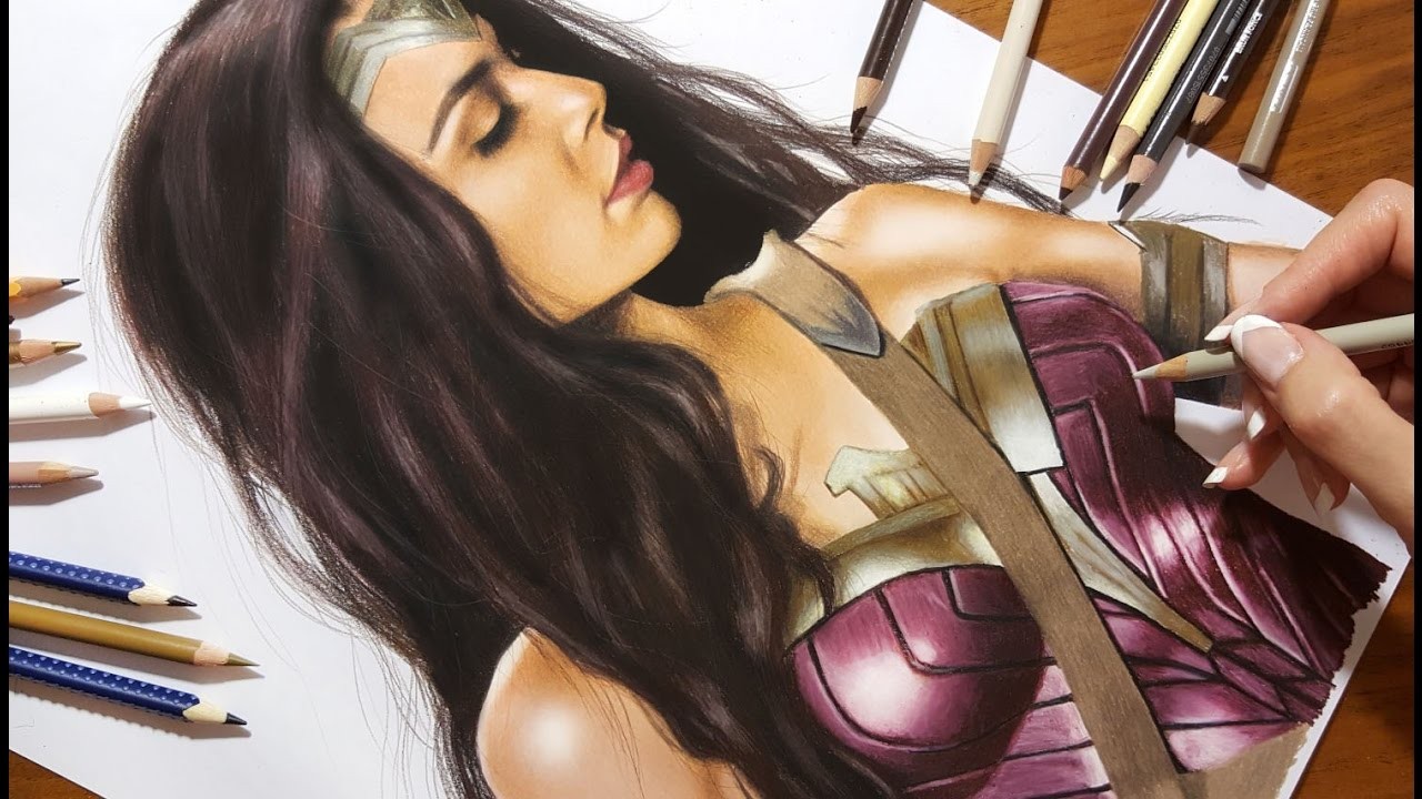 Drawing Gal Gadot