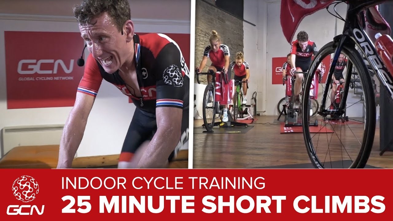 Indoor Cycling - 25 Minute Short Climbs