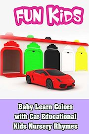 Baby Learn Colors with Car Educational Kids Nursery Rhymes