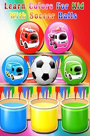 Learn Colors For Kid With Soccer Balls
