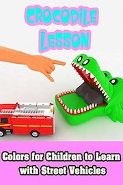 Colors for Children to Learn with Street Vehicles