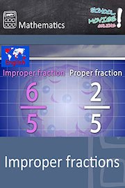 Improper fractions - School Movie on Mathematics