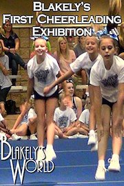 Blakely's First Cheerleading Exhibition