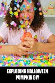 Exploding Halloween Pumpkin DIY