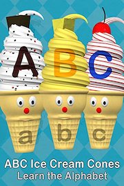 ABC Ice Cream Cones - Learn the Alphabet