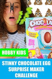 Hobby Kids Stinky Chocolate Egg Surprise Maker Challenge