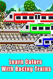 Learn Colors With Racing Trains