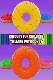 Colours for Children to Learn with Donut