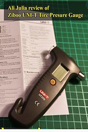 Review of Ziboo tire gauge by Ali Julia