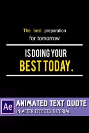 Animated Text Quote in After Effects Tutorial