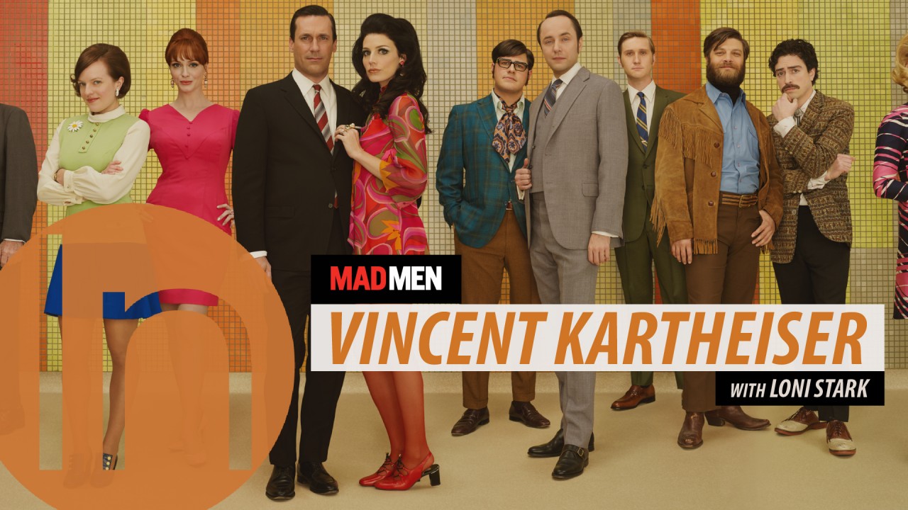 Mad Men: Vincent Kartheiser with Loni Stark