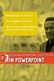 Design An Inspirational Quote Poster in PowerPoint