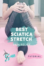 Best sciatica stretch pain relief!