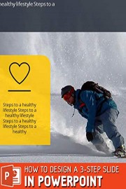 How to Design a 3-step Slide in PowerPoint