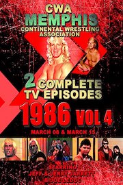 CWA Memphis Wrestling 2 Complete TV Episodes 1986 Vol 4