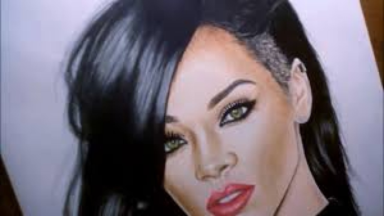 Drawing Rihanna