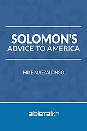 Solomon's Advice to America