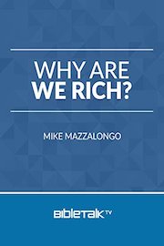Why Are We Rich?