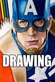 Time Lapse Drawing of Captain America