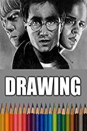Time Lapse Drawing: Harry Potter Movie Poster