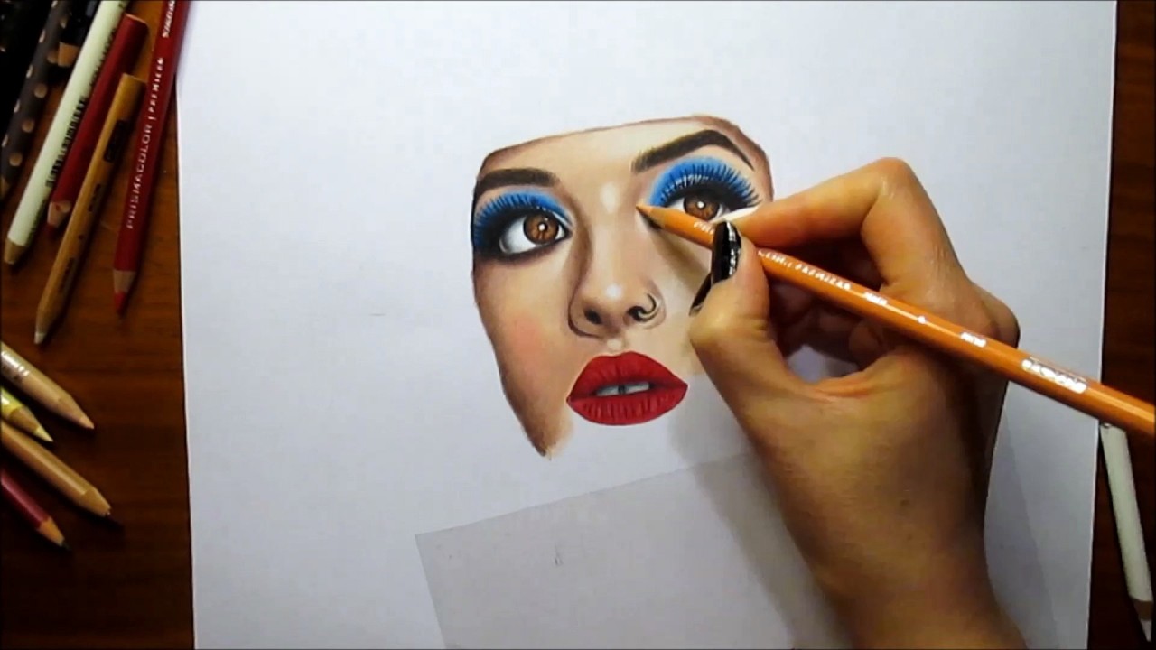 Time Lapse Drawing of Melanie Martinez