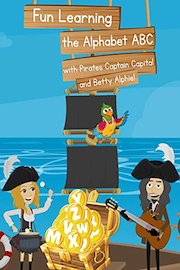 Fun Learning the Alphabet ABC with Pirates Captain Capital and Betty Alphie!