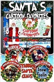 Santa Hosts His Favorite Christmas Cartoons