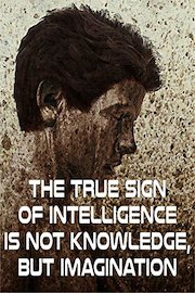 The True Sign of Intelligence is not Knowledge, but Imagination