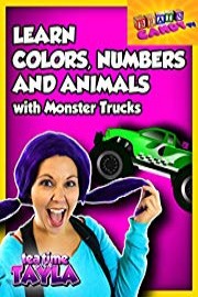 Tea Time with Tayla: Learn Colors, Numbers, and Animals with Monster Trucks and Brain Candy TV