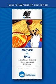 1986 NCAA[r] Division I Men's Basketball 2nd Round - Maryland vs. UNLV