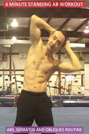 4 Minute Standing Ab Workout - Abs, Serratus and Obliques Routine