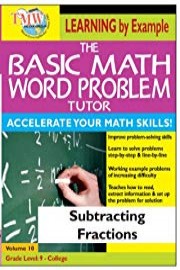 Basic Math Word Problem Tutor: Subtracting Fractions