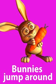 Bunnies jump around