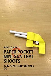 How to make a Paper Pocket Mini Gun that Shoots Rubber band - Easy Paper Gun Tutorials