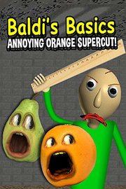 Baldi's Basics Annoying Orange Supercut!
