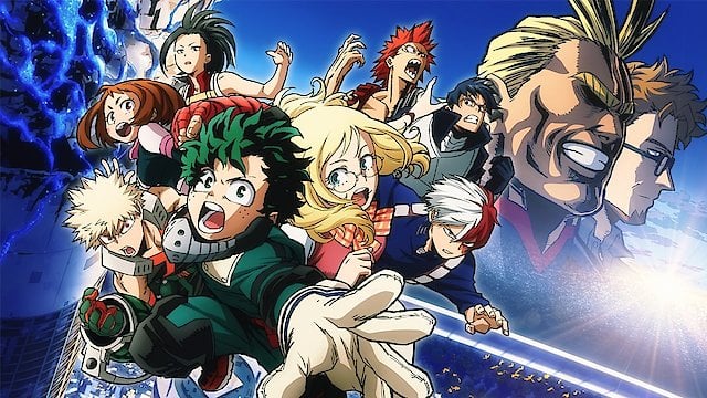 How to watch on sale my hero academia movie