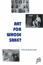 Art for Whose Sake?