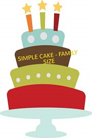 Simple cake - Family size