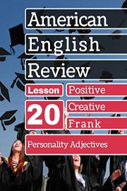 Personality Adjectives Lesson 20
