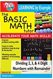 Basic Math Tutor: Dividing 2,3, and 4 Digit Numbers With Remainder