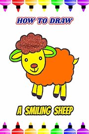 How To Draw A Smiling Sheep