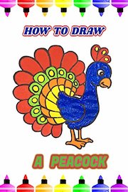 How To Draw A Peacock