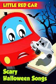 Little Red Car Scary Halloween